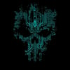 Grunt Style Circuit Skull Mens TShirtBlack