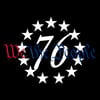 76 We The People Mens TShirtBlack