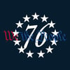 76 We The People Mens TShirtMidnight Navy