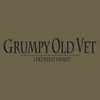 Grumpy Old Vet Mens TShirtMilitary Green