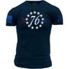 76 We The People Mens TShirtMidnight Navy