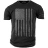 Grunt Style America Patriotic Flag Mens ShirtGrey