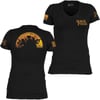 Grunt Style Hold and Focus Womens VNeck TShirtBlack