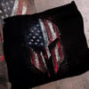 Grunt Style American Spartan 20 Unisex Patriotic Pullover HoodieBlack