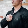 Grunt Style 14 Zip Pullover Mens Long Sleeve SweaterBlack