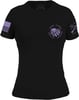 Grunt Style Flag Salute Womens TShirtBlack