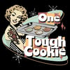 Grunt Style One Tough Cookie Womens TShirtBlack