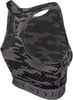 Grunt Style Womens GS Racerback Sports BraBlack Camo