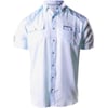 Grunt Style Fishing Shirt Short Sleeve Button DownLight Blue