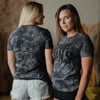 Grunt Style Heart and Soul of A Warrior Womens TShirtBlack Wash