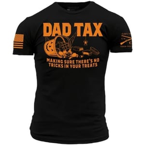 Grunt Style Dad Tax Halloween Mens TShirtBlack