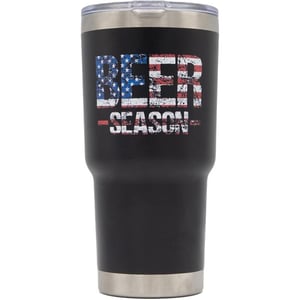 GRUNT STYLE Beer Season Stainless Steel 20oz Insulated Tumbler BlackStyle 1BlackStyle 1