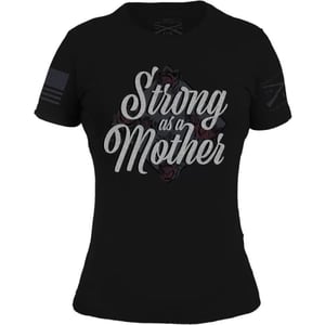 Grunt Style Strong As A Mother Womens TShirtBlack