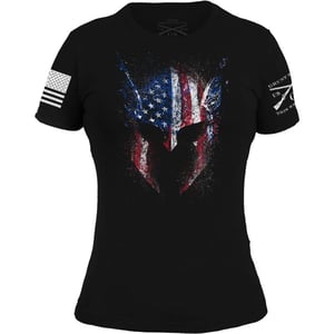 Grunt Style American Valkyrie Womens TShirtBlack