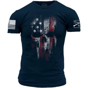 Grunt Style Mens American Reaper 20 ShortSleeve TeeMidnight Navy