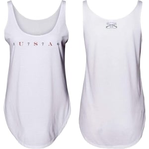 Grunt Style USA 76 Womens Flowy Tank TopWhite