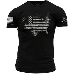 Grunt Style American Acid Mens TShirtBlack