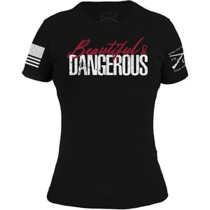 Grunt Style Beautiful  Dangerous Womens TShirtBlack