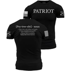 Grunt Style Patriot Defined Mens TShirtBlack