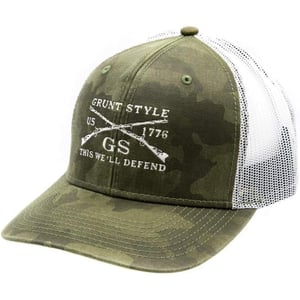 Grunt Style GS Embroidered Logo HatMilitary Green