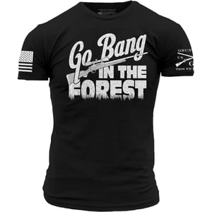 Grunt Style Go Bang in The Forest Mens TShirtBlack