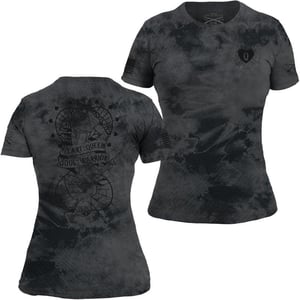 Grunt Style Heart and Soul of A Warrior Womens TShirtBlack Wash