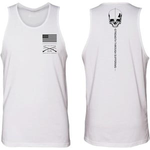 imageGrunt Style Strength Through Suffering Mens Tank TopWhite