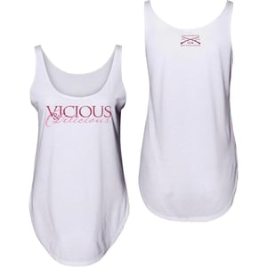 imageGrunt Style Vicious ampamp Delicious Womens Flowy Tank TopWhite