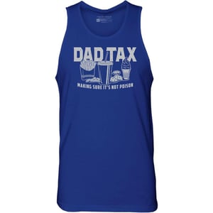 imageGrunt Style Dad Tax Mens Tank TopRoyal