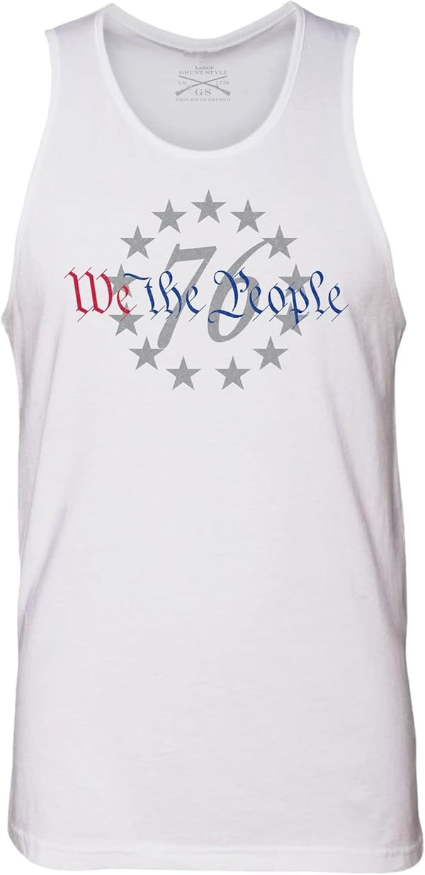 imageGrunt Style 76 We The People Mens Tank TopWhite