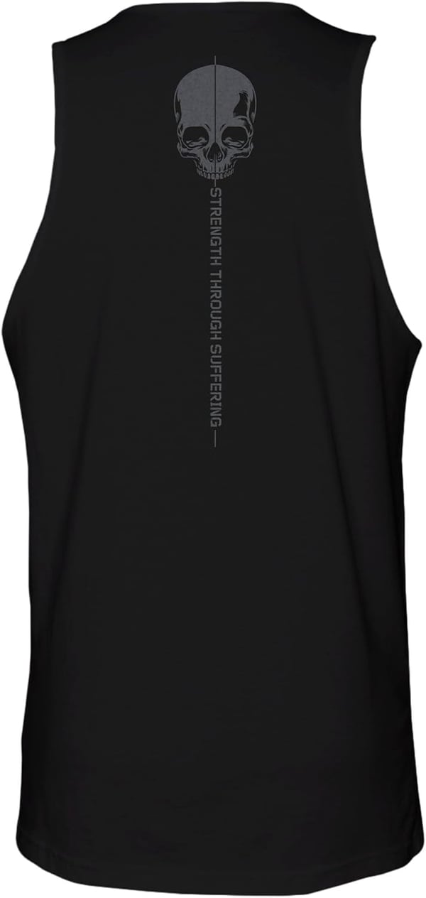 imageGrunt Style Strength Through Suffering Mens Tank TopBlack