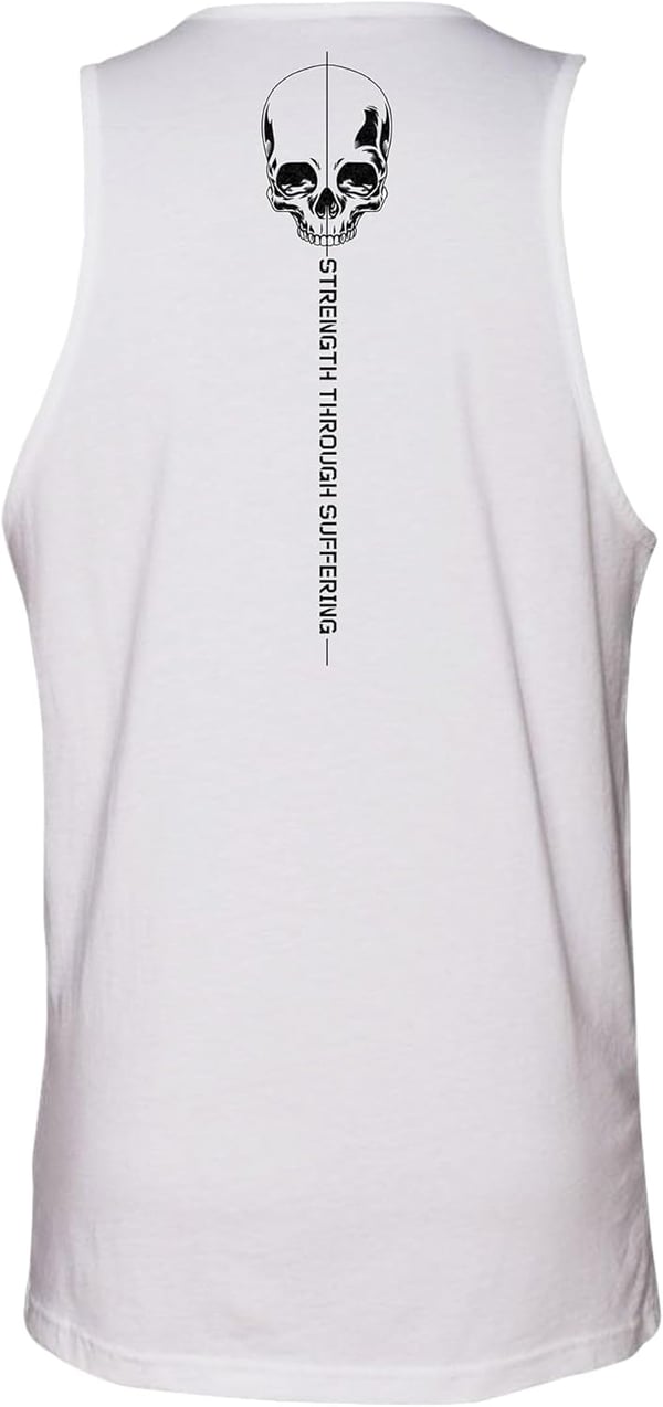 imageGrunt Style Strength Through Suffering Mens Tank TopWhite