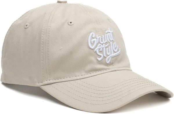 Grunt Style Script Logo Hat Natural One SizeGrunt Style Script Logo Hat Natural One Size