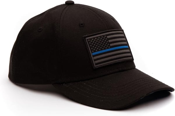 Grunt Style Blue Line Flag Hat Black One SizeGrunt Style Blue Line Flag Hat Black One Size