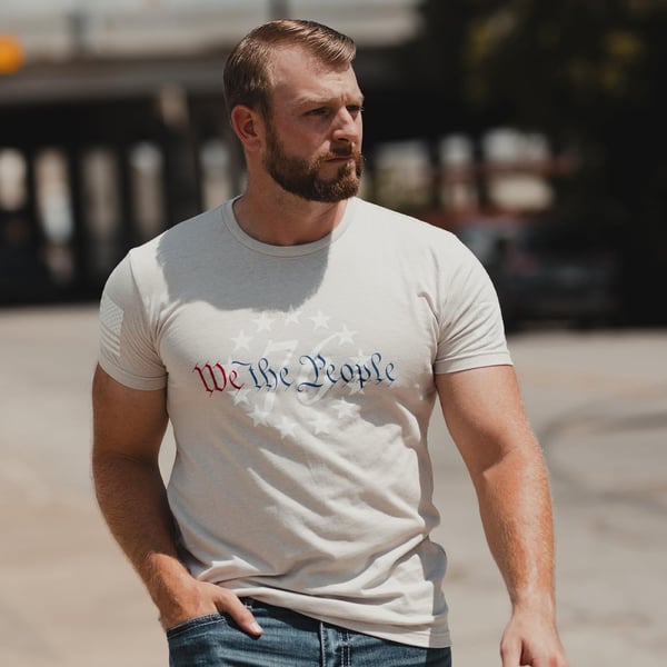 76 We The People Mens TShirtSand