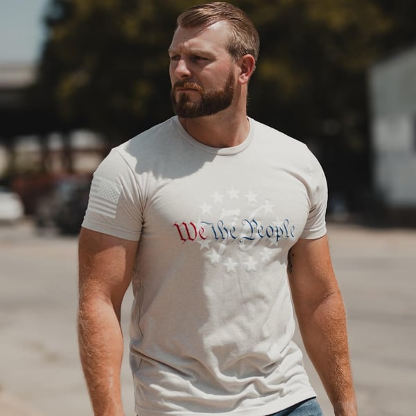 76 We The People Mens TShirtSand