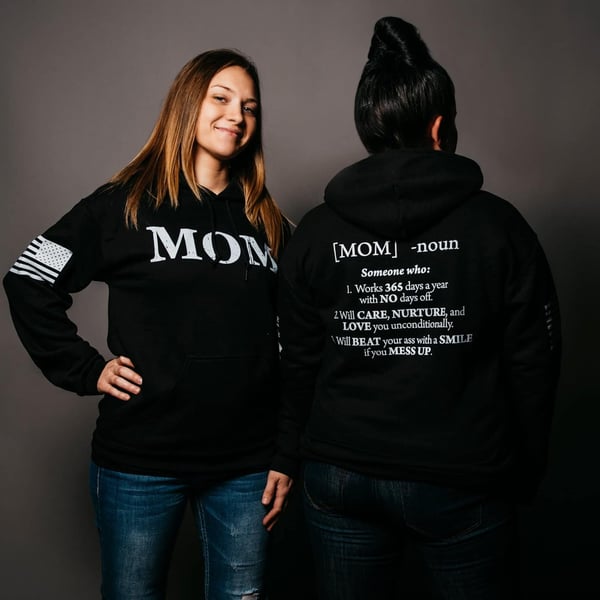 Grunt Style Mom Defined HoodieBlack