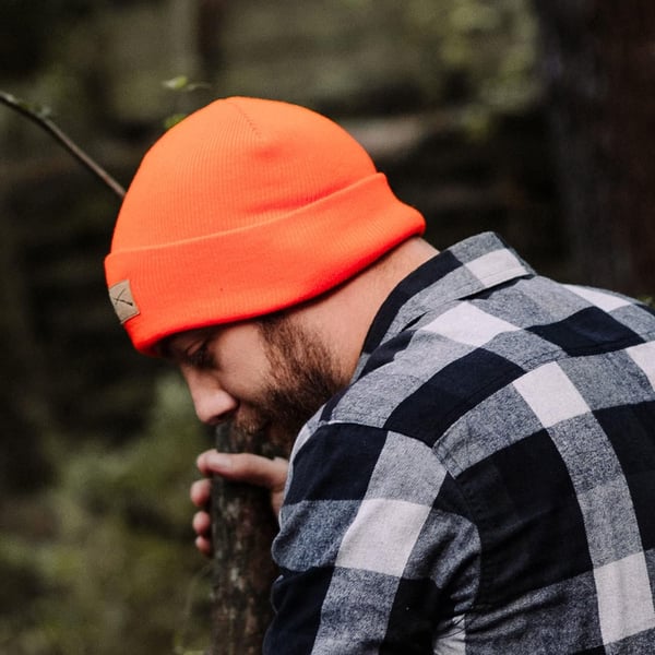 Grunt Style Bright Orange Cuffed Beanie One Size OrangeGrunt Style Bright Orange Cuffed Beanie One Size Orange