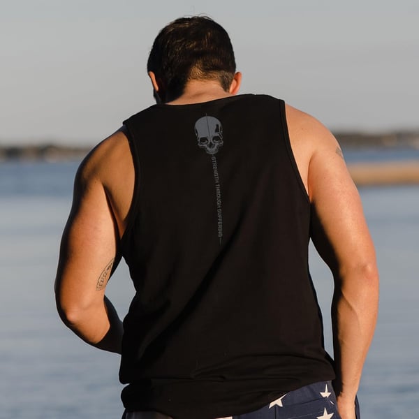 imageGrunt Style Strength Through Suffering Mens Tank TopBlack