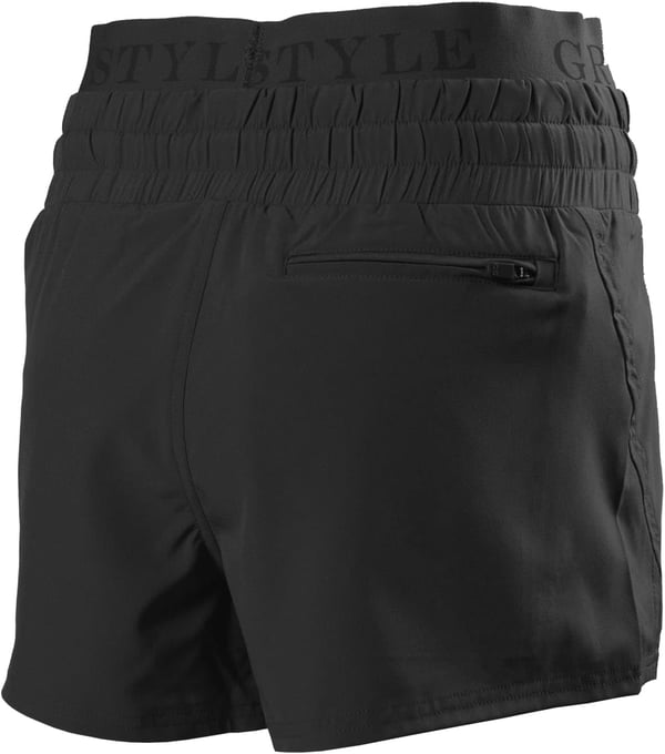 Grunt Style Hybrid Womens ShortsBlack