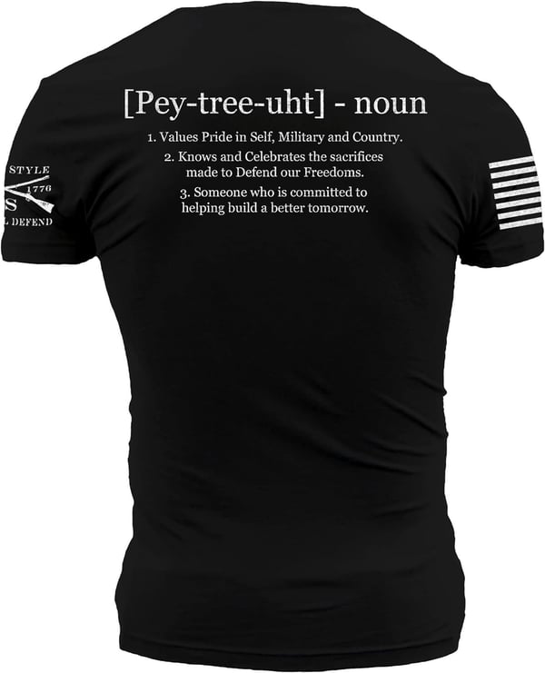 Grunt Style Patriot Defined Mens TShirtBlack