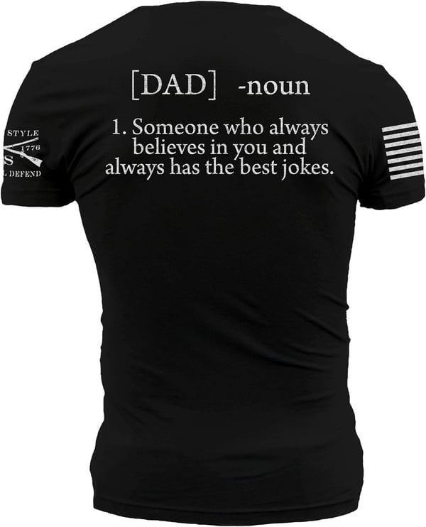 Grunt Style Dad Defined Mens TShirtBlack