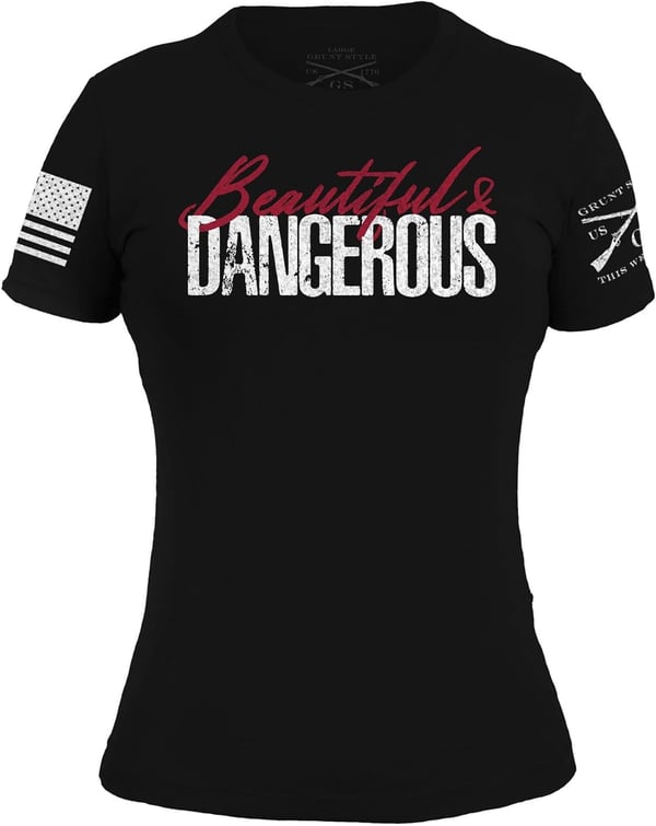 Grunt Style Fierce Female Bundle TShirt 3Pack Beautiful Badass One Tough Cookie Beautiful amp Dangerous LargeGrunt Style Fierce Female Bundle TShirt 3Pack Beautiful Badass One Tough Cookie Beautiful amp Dangerous Large