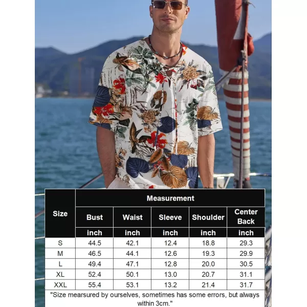 COOFANDY Men Cotton Linen Shirts Lace Up Short Sleeve Beach Shirts V Neck Hippie Yoga Boho Renaissance Tunic