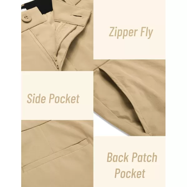 COOFANDY Men Stretch Golf Pants Lightweight Sweatpants Casual Slim Fit Summer Pants