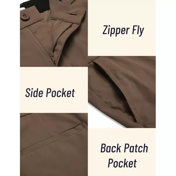COOFANDY Men Stretch Golf Pants Lightweight Sweatpants Casual Slim Fit Summer Pants