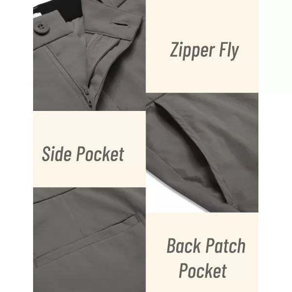 COOFANDY Men Stretch Golf Pants Lightweight Sweatpants Casual Slim Fit Summer Pants