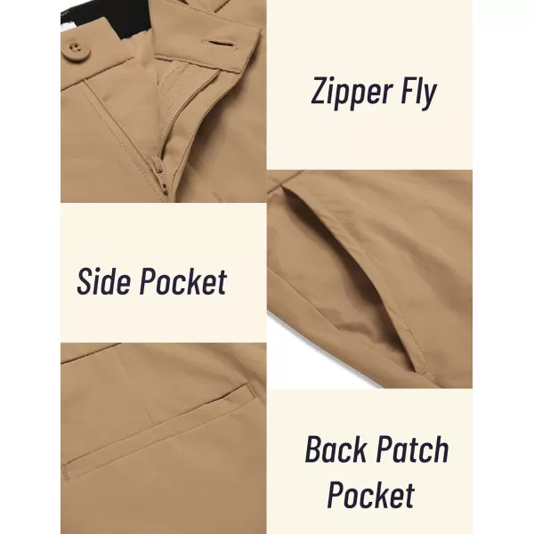 COOFANDY Men Stretch Golf Pants Lightweight Sweatpants Casual Slim Fit Summer Pants