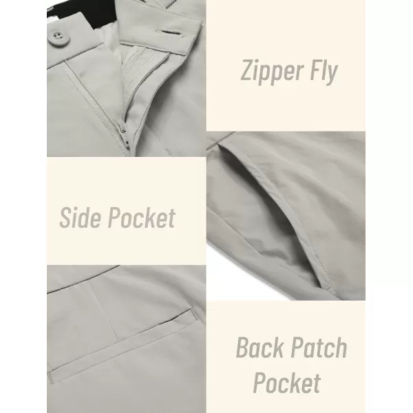 COOFANDY Men Stretch Golf Pants Lightweight Sweatpants Casual Slim Fit Summer Pants