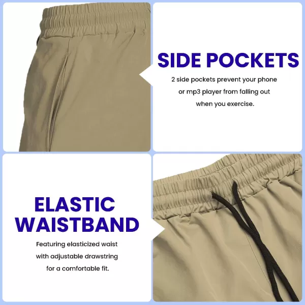 COOFANDY Men's 2 Pack Gym Workout Shorts 7 Inch Quick Dry Athletic Shorts Lightweight Running Shorts with Pockets